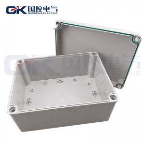China Durable Grey ABS Junction Box , Small Clear Plastic Enclosures For Electronics wholesale