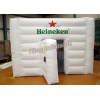 China PVC Tarpaulin White Inflatable Event Tent With Logo Printing SGS on sale