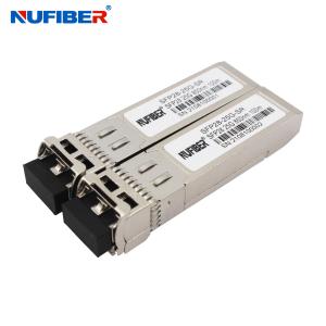 China Transmisor-receptor de DWDM EL 10KM LC 25G SFP28 para Huawei Cisco HP Aruba Mikrotik supplier
