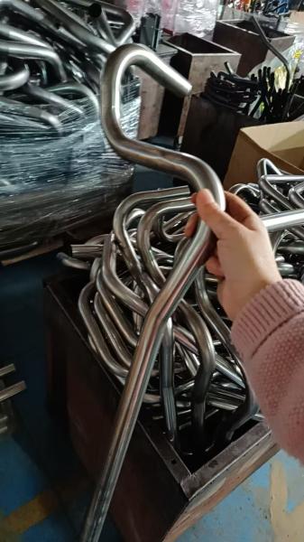 OEM ODM CNC Pipe Bending Services with Black Powder Coated AL 6063 Pipe Forming Technology