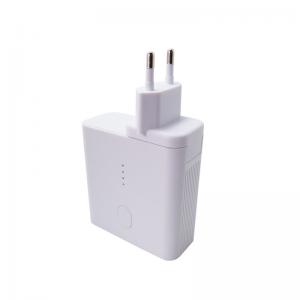 US EU Pulg 5V 2.1A 2 IN 1 USB Wall Charger and 5200mAh Power Bank Fast Charger