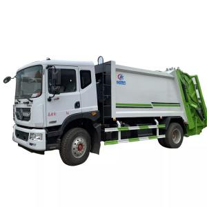 China 4m3 - 18m3 Waste Management Dump Truck Trash Transport Truck Manual Transmission supplier