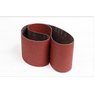 Narrow Aluminum Oxide Sanding Belts Semi Open Coated For Dry Sanding