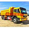 20 - 30 Tons Earthmoving Heavy Duty Tipper Trucks , 3 Axle 10 Wheeler Dump Truck