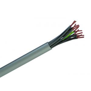 Flexible PVC Insulated Control Cable , YY Control Cable 450 / 750 V Cu Conductor