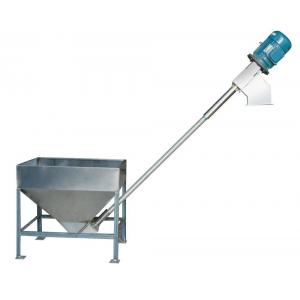 Screw Auger Conveyor Grain Elevator With Hopper Flour 2.5KW 114mm Auxiliary Equipment