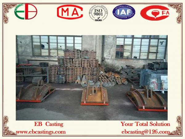 ASTM A128 Grade C Mn Steel Parts for Crushers 150mm Thick EB19008 
