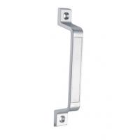 China Powder Coated Chrome Door Lock Handles Curved For Kitchen Cabinet on sale