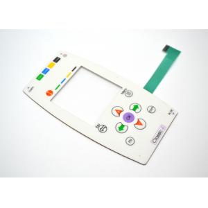 China Multi Keys Embossed Tactile Membrane Switch , Keyboard Membrane Switch 0.2mm supplier