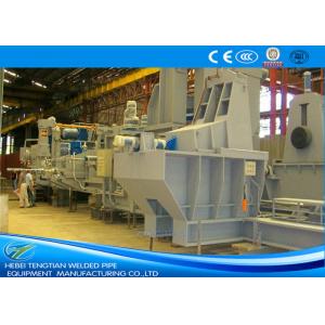 China Straight Seam Welded Pipe Mill Steel Pipe Making Machine 1550 Mm Coil Width supplier
