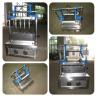 China Manual Operated Ice Cream Waffle Pizza Cone Machine 4 Heads Ice Cream Taper Egg Roll Machine wholesale