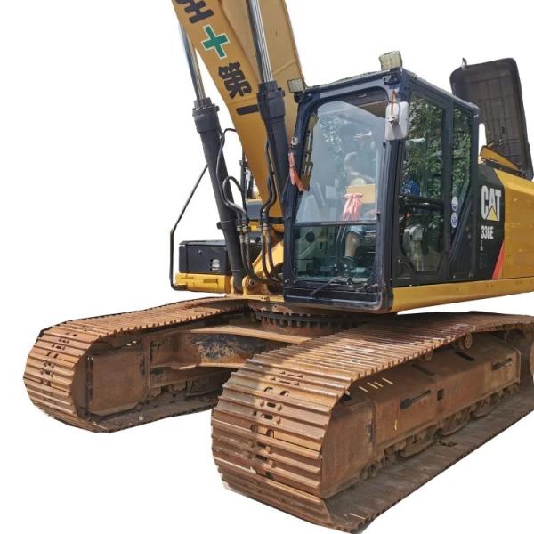 Second Hand CAT336E Excavator with Strong Power and Soft Steel Design in Good Condition