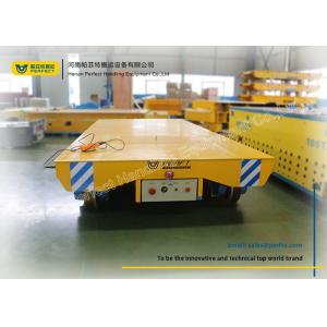 China Explosion Proof Metallurgy Rail Guided Vehicle Trailer Adjustable Speed supplier