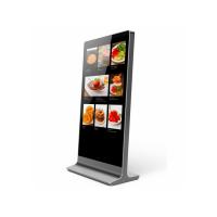 China 32 55 Inch Indoor Floor Standing Kiosk Interactive Touch Screen Stand Digital Signage on sale