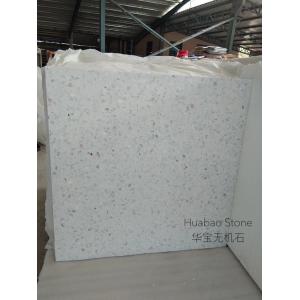 No Quartz Inorganic Terrazzo Stone Tiles No Resin Assorted Colors No Cracking