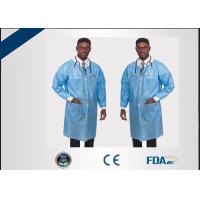 China Unisex Non Irritating Disposable Lab Jackets Non Toxic For Hospital on sale