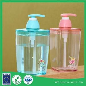 China Emulsion pressure bottle of hand sanitizer bottles square style 4 colors supplier