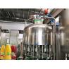 Automatic Juice Flavor Water Filling Machine , Water Bottling Equipment / Line