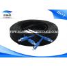 China 4 Core Fiber Optic Patch Cables Patch Cord PVC Low Smoke Zero Halogen Jacketed wholesale