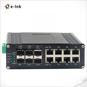 SNTP SFP Ethernet Switch 8 Port 10/100/1000T + 4 Port 1G 2-Port 10G SFP+