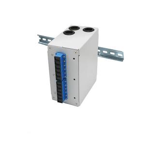 Fiber Optic Splicing Metal Box Din-Rail And Wall Mounting Enabled 12 Sc Upc Adapter