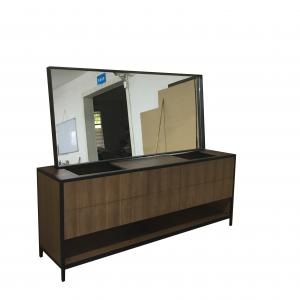 China Customized Simple Modern Bathroom Vanity Cabinets With Drawers , Eco - Friendly supplier