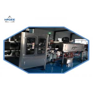 Pvc Shrink Sleeve Applicator Machine With Shrink Steam Tunnel For Plastic Cups