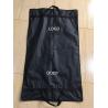 China Clips Suit Garment Bag Travel Black Peva Printed Webbing Handles 100*60 cm Size wholesale