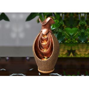 Flower Pot  Polyresin  Indoor Relaxation Water Fountains