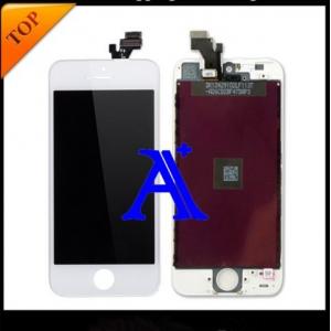 China OEM lcd for iphone 5 lcd display screen replacement, for white iphone 5 cell phone screen repair supplier