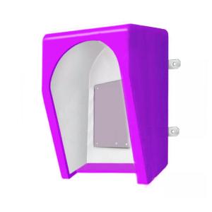 China Acoustic Hood Booths  Wall Mounting Vandal Proof Industry Telephone wholesale