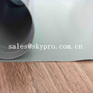 China Customized PVC Coated Polyester Oxford Fabric Green PVC Coated Fabric Tarpaulin For Truck Cover supplier