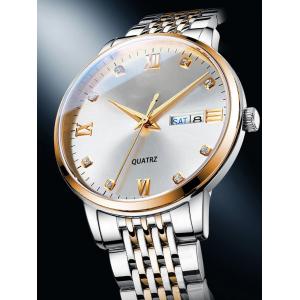 22cm Band Length Alloy Quartz Wrist Watch With Time Display