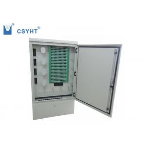 Floor Standing Outdoor Fiber Distribution Cabinet High Anti - Erosion Performance