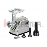 China Heavy Duty Meat Grinder Chicken Bones Machine With Sausage Stuffer And W/ 3 Cutting Plates on sale