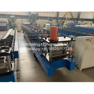 China Automatic Galvanized C Purlin Roll Forming Machine 15 Rows supplier
