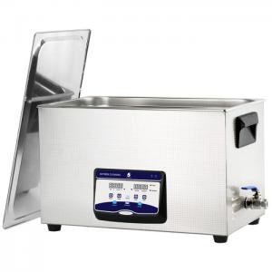 China Stainless Steel Quiet Benchtop Ultrasonic Cleaner Thorough Lab Instrument Cleaning supplier