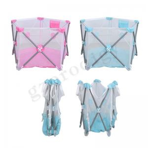 China Multiscene Travel Portable Baby Playard With Stainless Steel Tube supplier