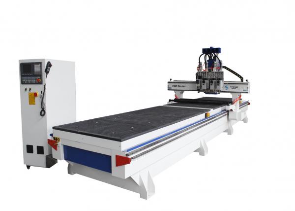 ATC Tool Changer 3d Cnc Router Engraving Machines For Solid Furniture Cabinet