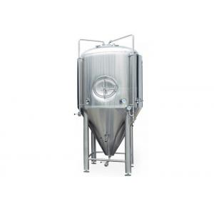 7BBL Conical Beer Fermenter Stainless Steel 304 / 316 Material Eco Friendly