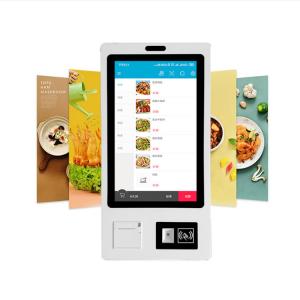 Quiosque de pedidos de restaurante Android com tela sensível ao toque Quiosque de comida self-service