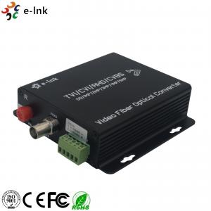 4-In-1 Fiber Optic Cable Video Fiber Converter Transmitter for CCTV