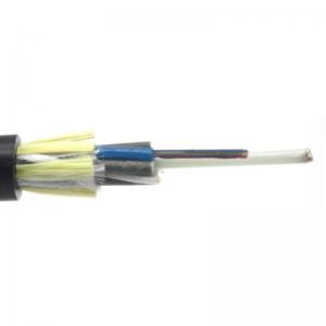 36 Cores ADSS Cable Single Mode G652D G657A Aerial Overhead Self Supporting Fiber Optic Cables Aramid Yarn manufacturer