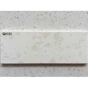 China Artificial Vanity Top Quartz Stone Slab Color Optional 3200 * 1600mm Size supplier