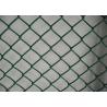 China 2'' Aperture Dark Green Chain Link Security Fence Roll For Outdoor Fencing wholesale