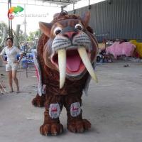 China ISO 7 Meters Animatronic Suit Wild Boar Costume For Sabre Wulf Costume on sale