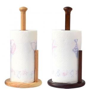 China Solid Wood OEM Tissue Paper Roll Holder Kitchen supplier