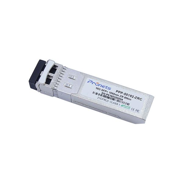 10G Ethernet 80KM ZR SFP+ Optical Transceiver PPP-55192-ZRI