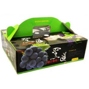 China Recycled Cardboard Fruit Packing Boxes For Supermarket , Custom Printed Logo supplier