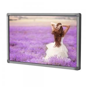 60 Inch Smart Wall Mounted Digital Signage Aluminum Alloy Frame For Home